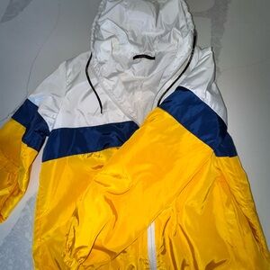 Zaful color block Windbreaker rain ☔️ Jacket